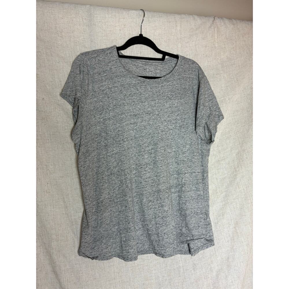 Gap Short Sleeve Gray Crewneck T-Shirt Size XL